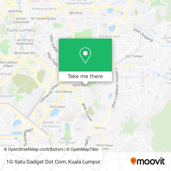 Peta 1G-Satu Gadget Dot Com