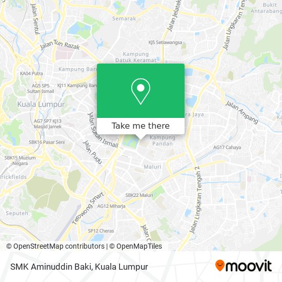 SMK Aminuddin Baki map