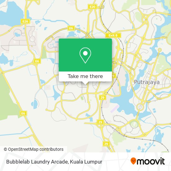 Bubblelab Laundry Arcade map