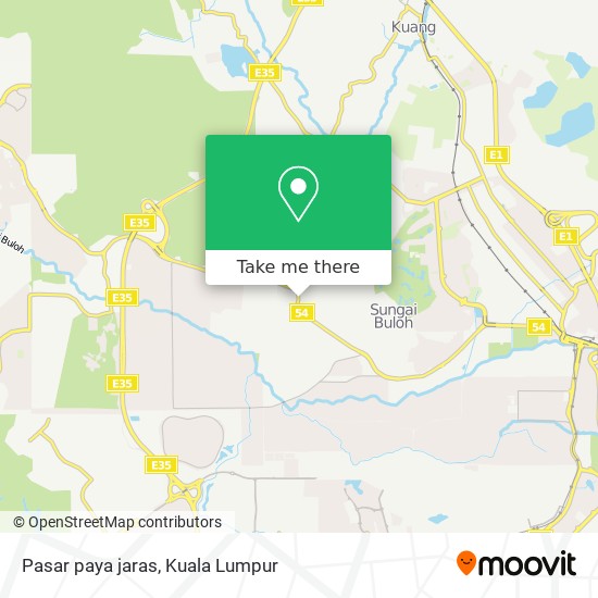 Pasar paya jaras map