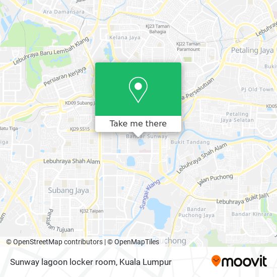 Peta Sunway lagoon locker room