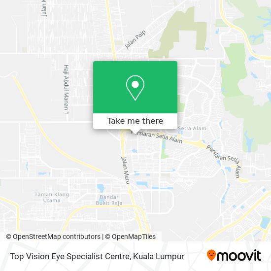 Top Vision Eye Specialist Centre map