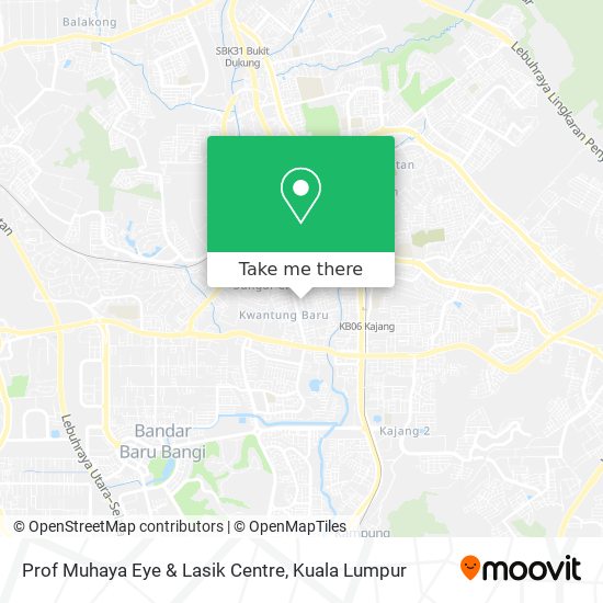 Prof Muhaya Eye & Lasik Centre map