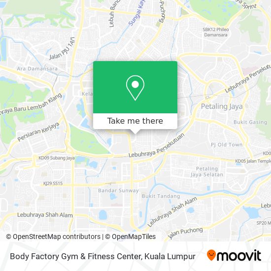 Body Factory Gym & Fitness Center map