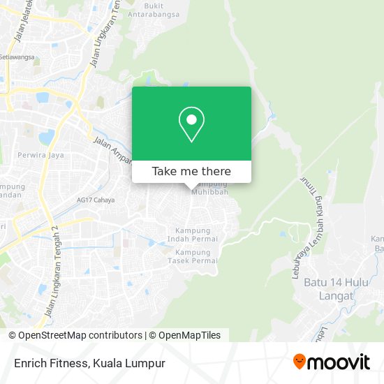 Enrich Fitness map