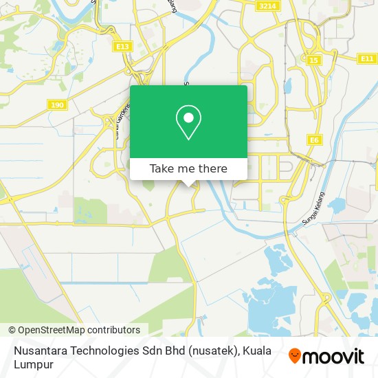 Nusantara Technologies Sdn Bhd (nusatek) map