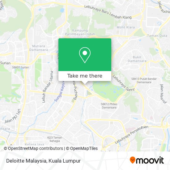 Peta Deloitte Malaysia