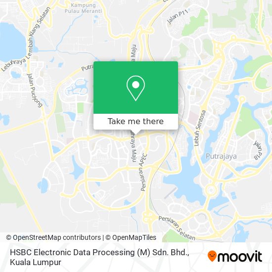 HSBC Electronic Data Processing (M) Sdn. Bhd. map