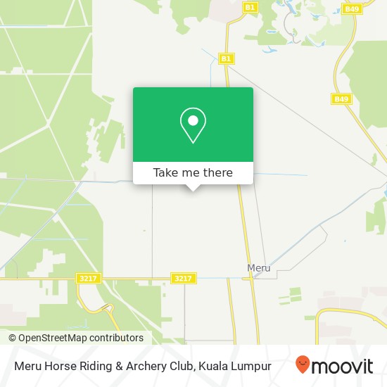 Meru Horse Riding & Archery Club map