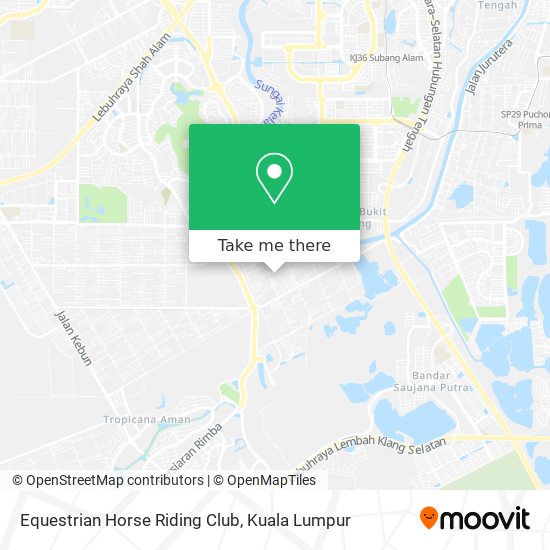 Equestrian Horse Riding Club map