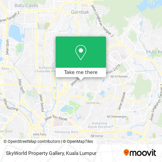 SkyWorld Property Gallery map