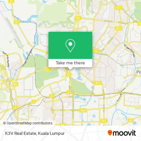 K3V Real Estate map