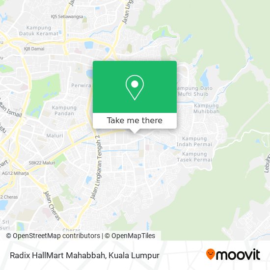 Radix HallMart Mahabbah map