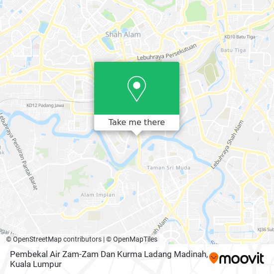 Peta Pembekal Air Zam-Zam Dan Kurma Ladang Madinah