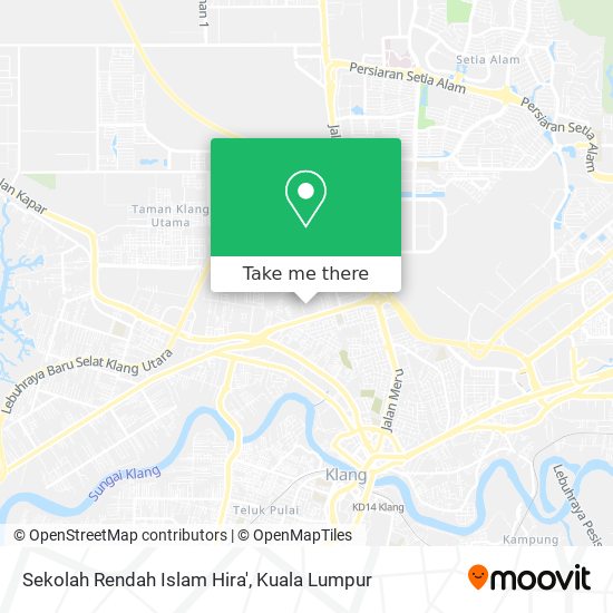 Sekolah Rendah Islam Hira' map