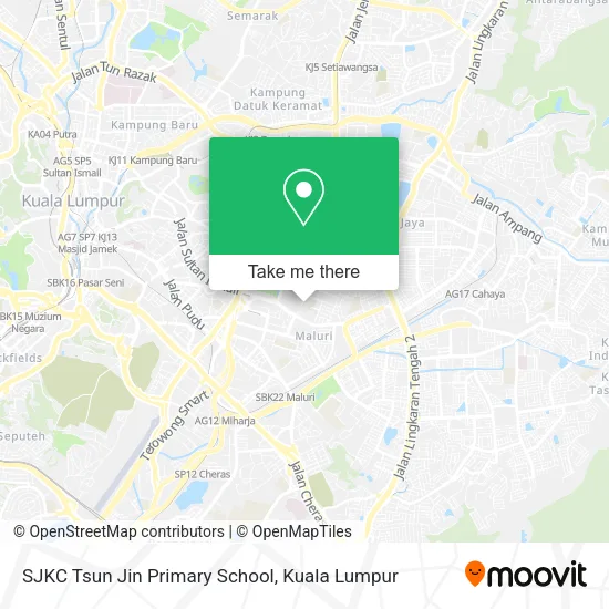 SJKC Tsun Jin Primary School map
