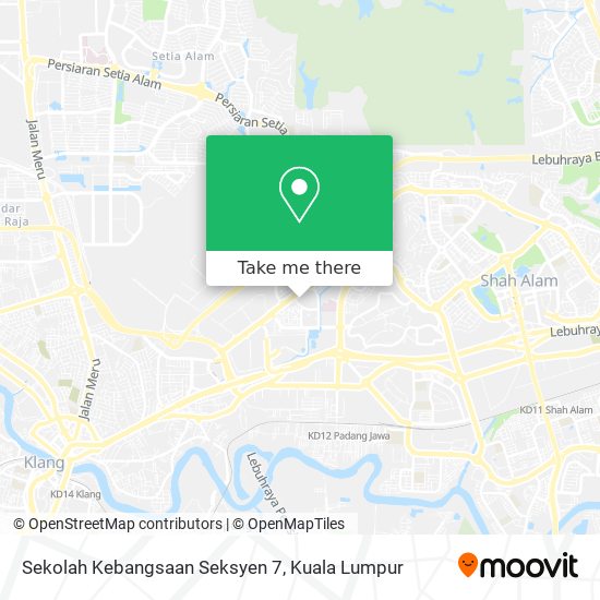 Cara Ke Sekolah Kebangsaan Seksyen 7 Di Shah Alam Menggunakan Bis Atau Kereta Moovit