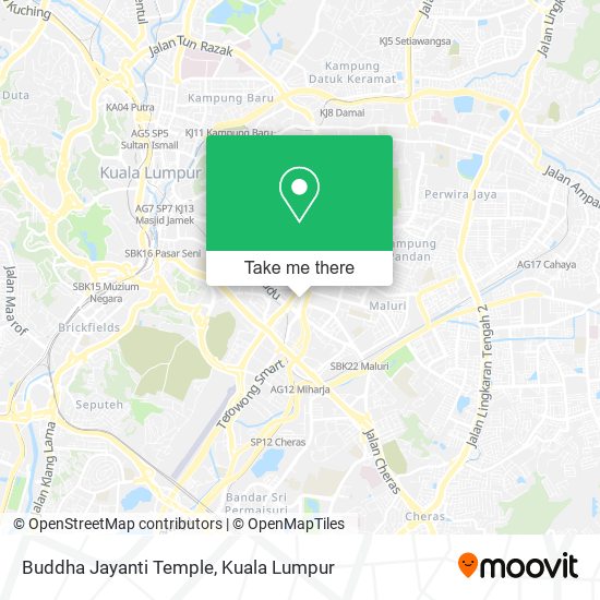 Buddha Jayanti Temple map