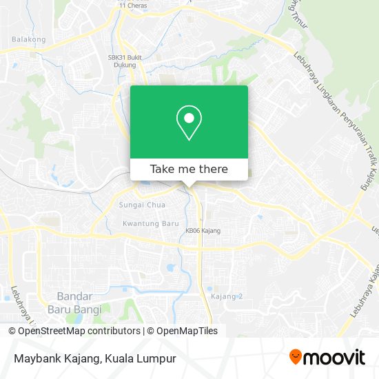 Peta Maybank Kajang