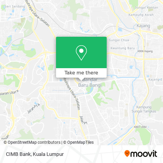 CIMB Bank map