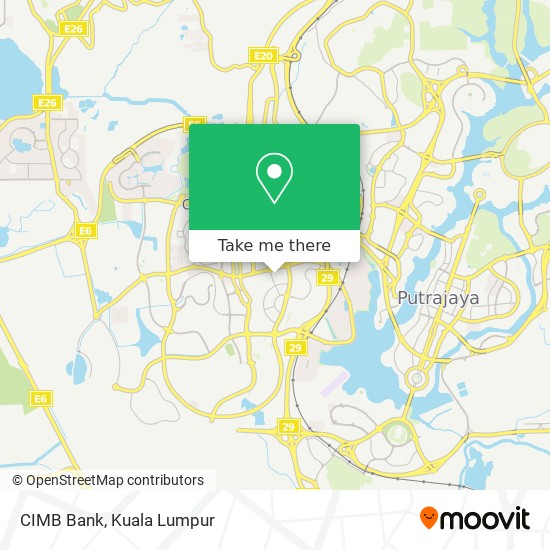 CIMB Bank map