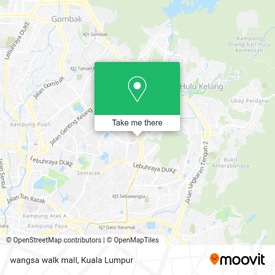 wangsa walk mall map