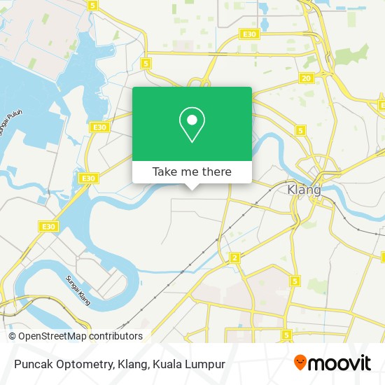 Puncak Optometry, Klang map