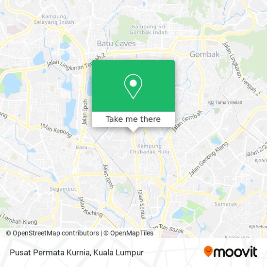 Pusat Permata Kurnia map