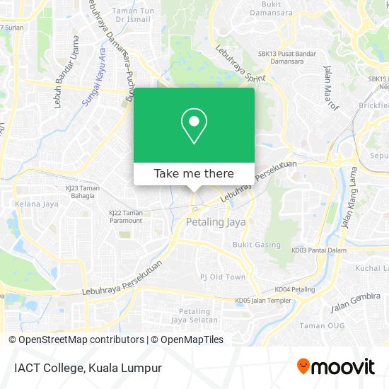 IACT College map