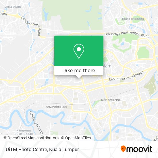 UiTM Photo Centre map