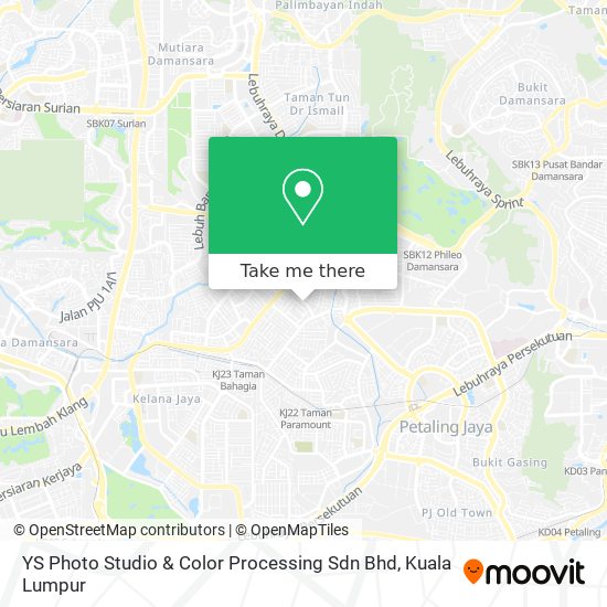 YS Photo Studio & Color Processing Sdn Bhd map