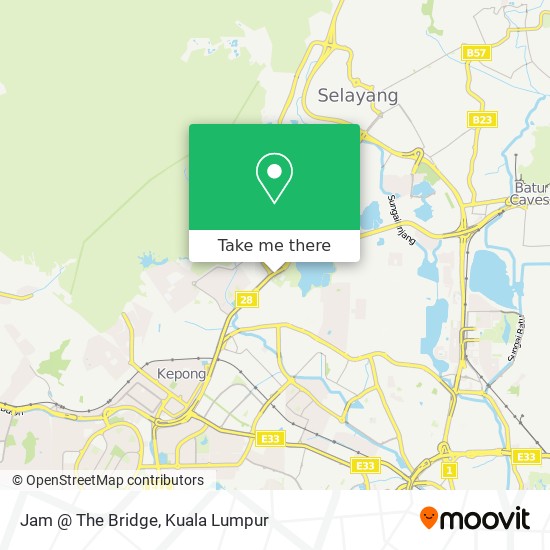 Jam @ The Bridge map