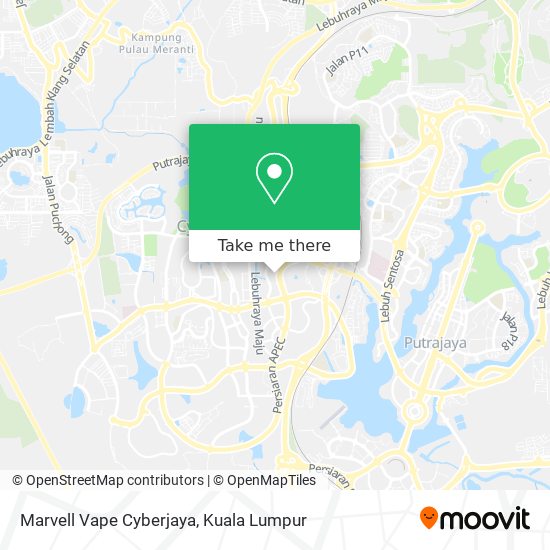 Peta Marvell Vape Cyberjaya