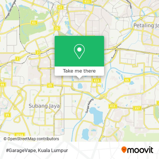 #GarageVape map