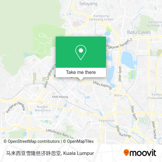 马来西亚雪隆慈济静思堂 map