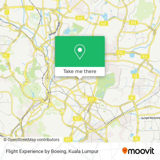 Flight Experience by Boeing map