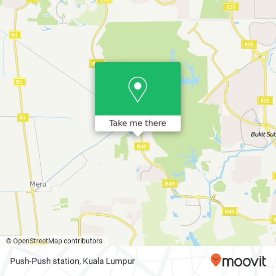 Push-Push station map