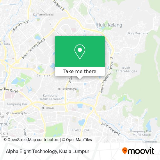 Alpha Eight Technology map