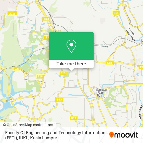 Peta Faculty Of Engineering and Technology Information (FETI), IUKL