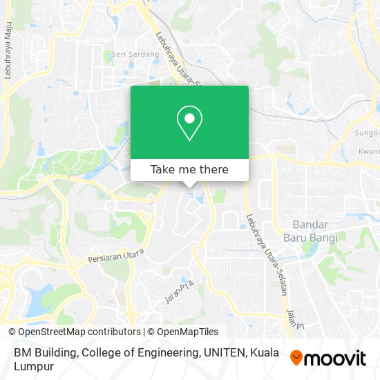 BM Building, College of Engineering, UNITEN map