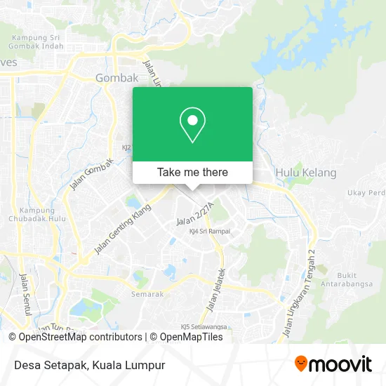 Desa Setapak map