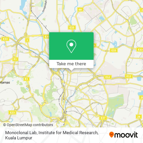 Monoclonal Lab, Institute for Medical Research map