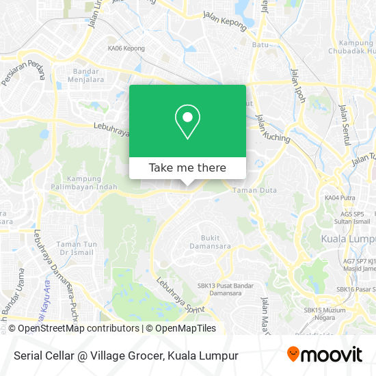 Serial Cellar @ Village Grocer map