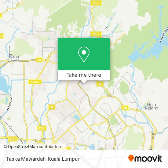 Taska Mawardah map