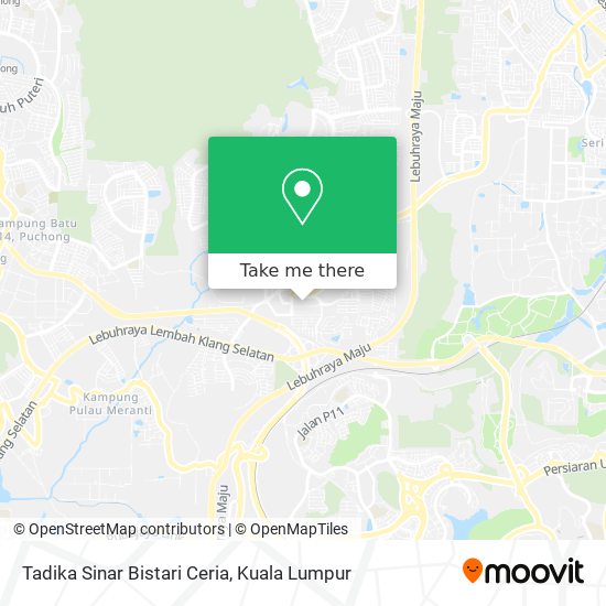 Tadika Sinar Bistari Ceria map