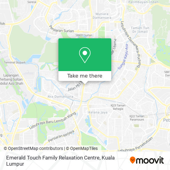 Emerald Touch Family Relaxation Centre map
