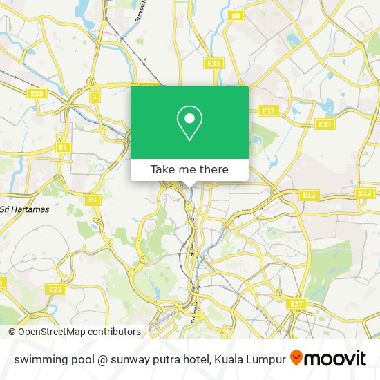 Peta swimming pool @ sunway putra hotel