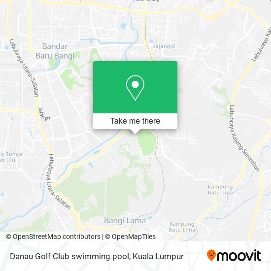 Danau Golf Club swimming pool map