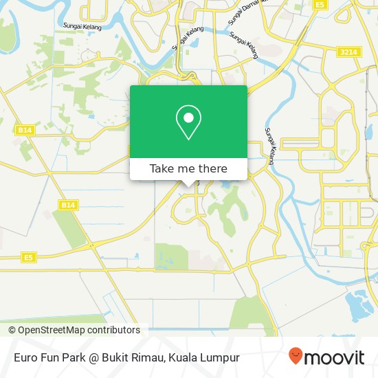 Euro Fun Park @ Bukit Rimau map