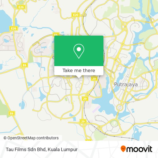 Tau Films Sdn Bhd map